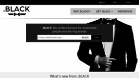 What Get.black website looked like in 2018 (5 years ago)