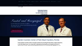 What Gardenscosmeticcenter.com website looked like in 2018 (7 years ago)