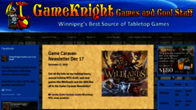 What Gameknight.ca website looked like in 2018 (5 years ago)