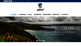What Galicia10.com website looked like in 2018 (5 years ago)