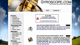 What Gyroscope.com website looked like in 2018 (5 years ago)