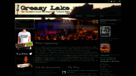 What Greasylake.org website looked like in 2018 (5 years ago)