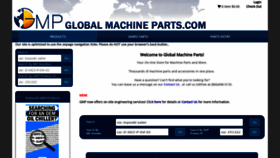 What Globalmachineparts.com website looked like in 2018 (5 years ago)