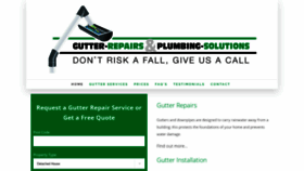 What Gutter-repair.co.uk website looked like in 2018 (5 years ago)
