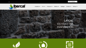 What Grupoibercal.com website looked like in 2018 (5 years ago)