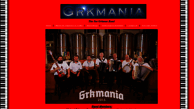 What Grkmania.com website looked like in 2018 (5 years ago)