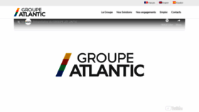What Groupe-atlantic.fr website looked like in 2018 (5 years ago)