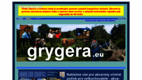 What Grygera.eu website looked like in 2018 (5 years ago)