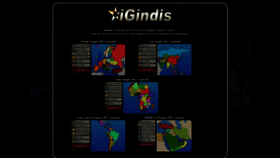 What Gindis.com website looked like in 2018 (5 years ago)