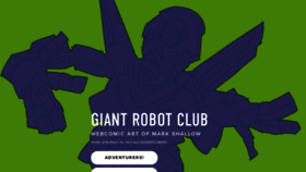 What Giantrobot.club website looked like in 2018 (5 years ago)