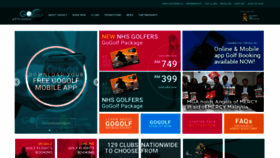 What Gogolf.my website looked like in 2018 (5 years ago)