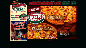 What Gambinospizza.com website looked like in 2018 (5 years ago)