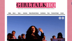 What Girltalkhq.com website looked like in 2019 (5 years ago)