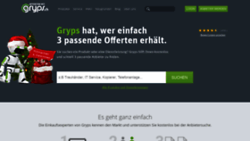 What Gryps.ch website looked like in 2019 (5 years ago)