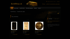 What Goldshop.sk website looked like in 2019 (5 years ago)