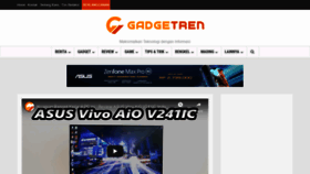 What Gadgetren.com website looked like in 2019 (5 years ago)