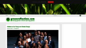 What Greenreflection.com website looked like in 2019 (5 years ago)