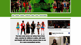 What Gigglesfancydresshire.com.au website looked like in 2019 (5 years ago)