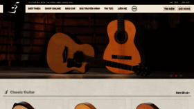 What Guitarbadon.vn website looked like in 2019 (5 years ago)