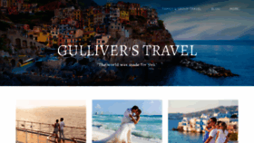 What Gulliverstravel.com website looked like in 2019 (5 years ago)