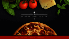What Gourmetparlorpizza.com website looked like in 2019 (5 years ago)
