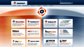 What Geovap.cz website looked like in 2019 (5 years ago)