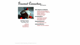 What Gourmetconnection.com website looked like in 2019 (5 years ago)
