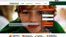 What Generation.fr website looked like in 2019 (5 years ago)