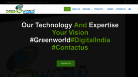 What Greenworlddesignstudio.com website looked like in 2019 (5 years ago)