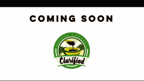 What Getclarified.com website looked like in 2019 (5 years ago)