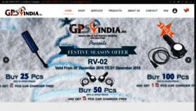 What Gpsindia.biz website looked like in 2019 (5 years ago)