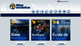 What Glissevolution.com website looked like in 2019 (5 years ago)
