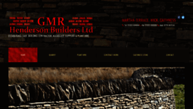 What Gmrhenderson.co.uk website looked like in 2019 (6 years ago)