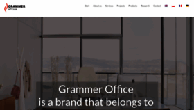 What Grammer-office.com website looked like in 2019 (5 years ago)