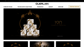 What Guerlain.com website looked like in 2019 (5 years ago)
