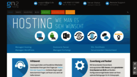 What Gn2-hosting.de website looked like in 2019 (5 years ago)