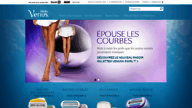 What Gillettevenus.fr website looked like in 2019 (5 years ago)