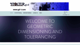 What Gd-t.com website looked like in 2019 (7 years ago)