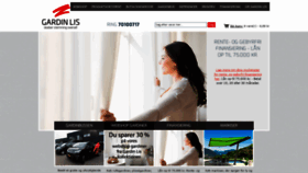 What Gardinlis.dk website looked like in 2019 (5 years ago)