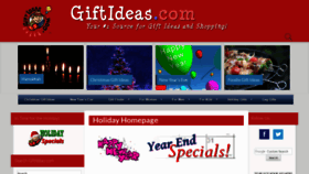 What Giftideas.com website looked like in 2019 (5 years ago)