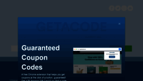 What Getacode.com website looked like in 2019 (5 years ago)