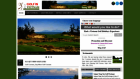 What Golfinvn.com website looked like in 2019 (5 years ago)
