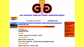 What Gtgauctions.com website looked like in 2019 (5 years ago)