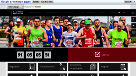 What Gdanskmaraton.pl website looked like in 2019 (5 years ago)