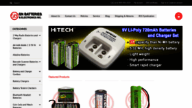 What Gnbatteries.com website looked like in 2019 (5 years ago)