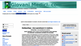 What Giovanimedici.com website looked like in 2019 (5 years ago)