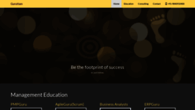 What Guruttam.com website looked like in 2019 (5 years ago)