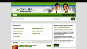 What Gotosee.co.uk website looked like in 2019 (5 years ago)