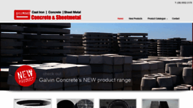 What Galvinconcrete.com.au website looked like in 2019 (5 years ago)