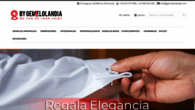 What Gemelolandia.com website looked like in 2019 (5 years ago)